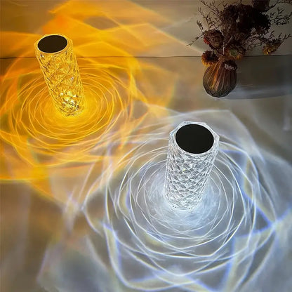 Crystallized Touch Lamp