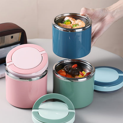 Insulated Stainless Steel Lunch Box with Lid
