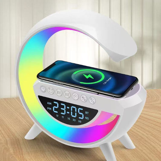 Multifunctional Clock, Lamp, Speaker, Charger