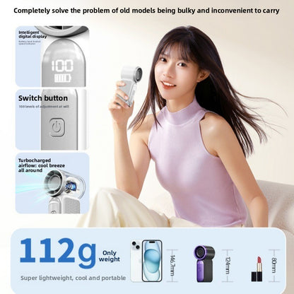 Handheld USB Rechargeable Fan