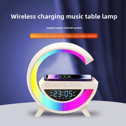 Multifunctional Clock, Lamp, Speaker, Charger