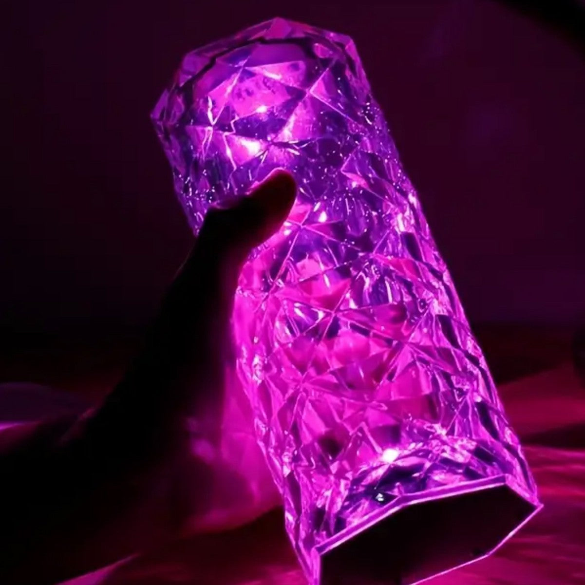 Crystallized Touch Lamp