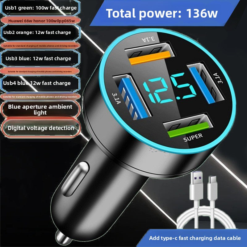 Multiple Port Car Charger
