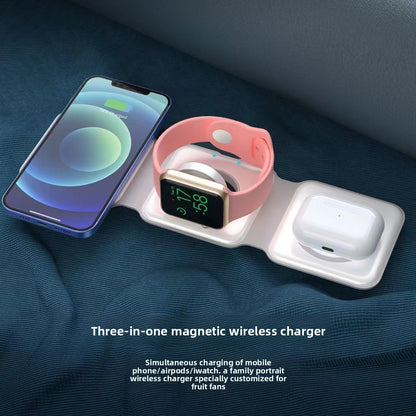 3 in 1 Magnetic Wireless Charger