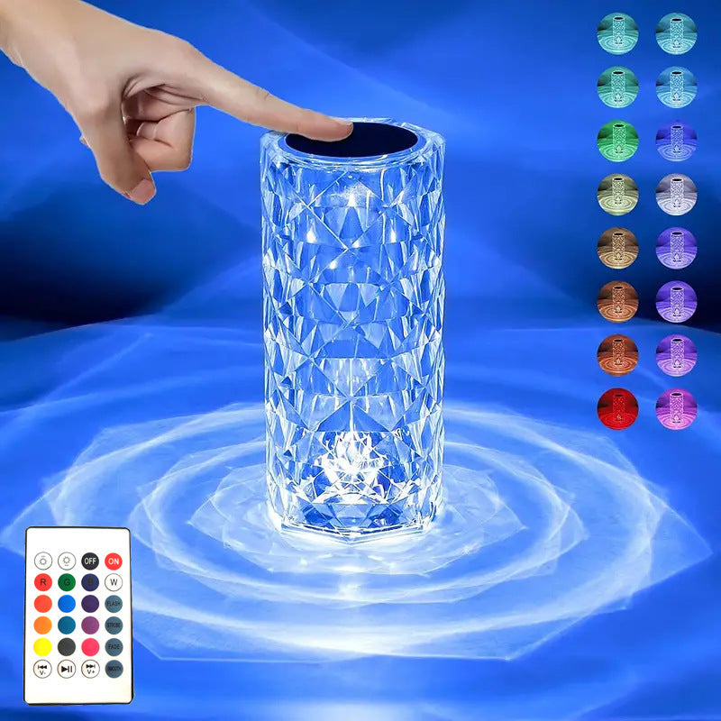 Crystallized Touch Lamp