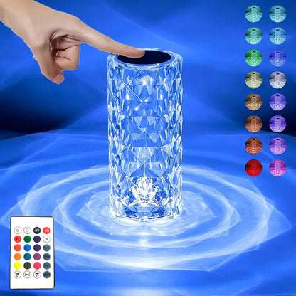 Crystallized Touch Lamp